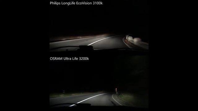 Philips LongLife EcoVision Vs OSRAM Ultra Life