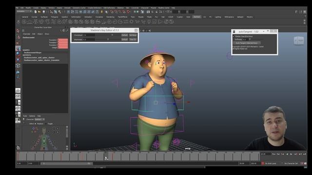Key Editor | Полезный скрипт | Видео урок | Секреты анимации | смотреть онлайн