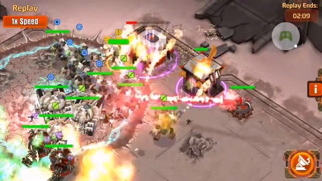 The Horus Heresy: Drop Assault - Fulgrim Level 66 Siege Attack with Dreadnoughts, Glaives & Magos смотреть онлайн