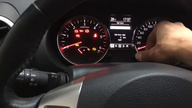 Service Due Now Reset
