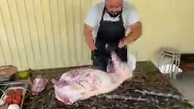 БАРАН В ТАНДЫРЕ.A RAM IN A TANDOOR