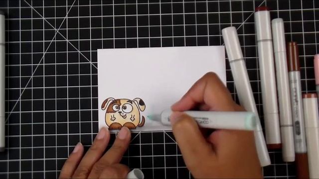 Copic Coloring Puppy Love смотреть онлайн
