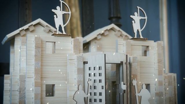 Конструктор ЛЕСОВИЧОК Замок №3 набор из 480 деталей смотреть онлайн