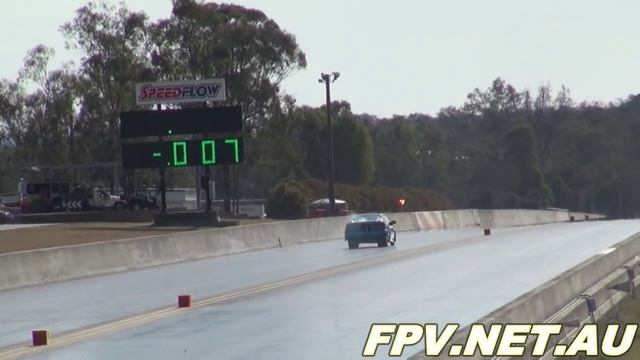 PRECISE AUTOMATICS FORD PROBE V8 RUNS 8.08 @ 164 MPH AT APSA WILLOWBANK RACEWAY 15.9.2012
