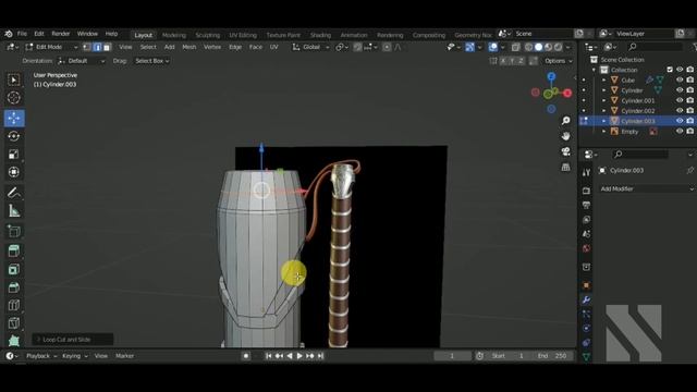 Game Asset | Thor's Hammer Blender/SubstancePainter