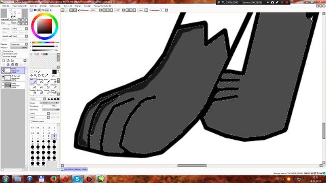 Speed Paint|Мой первый рисунок на Paint tool sai смотреть онлайн