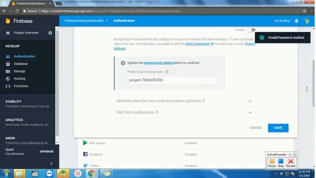 How to save data in firebase realtime database in android studio part 1 смотреть онлайн