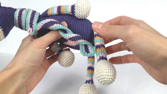 Жираф с сердечком крючком. Вязаный жираф амигуруми. Вязание для начинающих смотреть онлайн