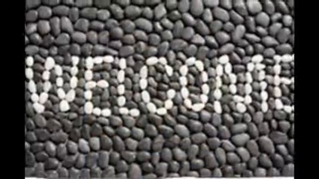 Идеи для интерьера! Коврик из гальки! Массажный коврик! смотреть онлайн