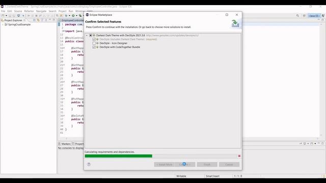 Darkest Dark Theme With Devstyle | Useful Eclipse Plugins