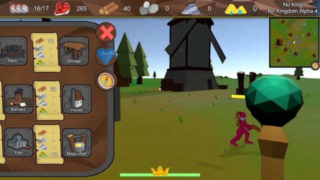 BUILDING A KINGDOM AS KING OF THE WORLD! - NEW No King No Kingdom Early Access Gameplay смотреть онлайн