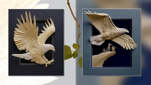 Бумажные скульптуры животных от Кэлвина Николлса (Nicholls Calvin) смотреть онлайн