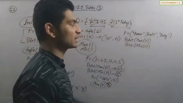 Tuples | Class 11 Computer Science with Python (Video 3) смотреть онлайн