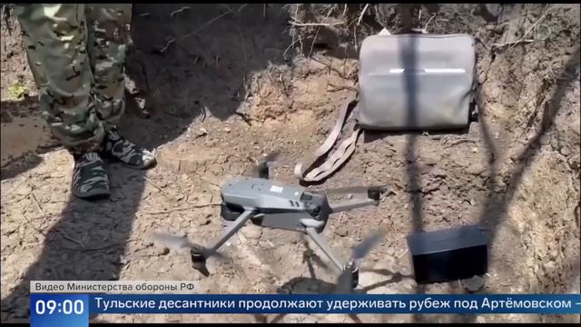 Тульские десантники продолжают удерживать рубеж под Артемовском смотреть онлайн