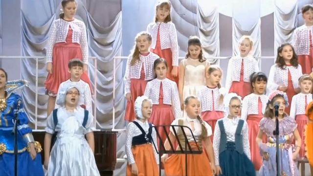 Весёлая песенка нот (c концерта 2012 г.) смотреть онлайн