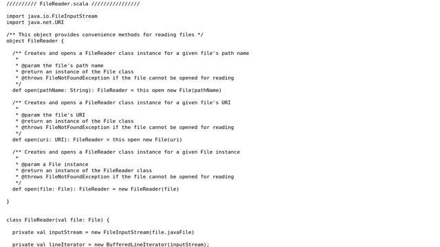 Code Review: Simple wrapper around Java's File & FileInputStream смотреть онлайн