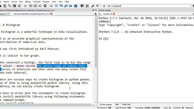 XII-Creation of Histogram # 3.1.0 (IP-Python Class XII) смотреть онлайн