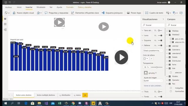 Power BI - Imágenes de Relleno y Estados En Botones(Update Mayo 2020) смотреть онлайн