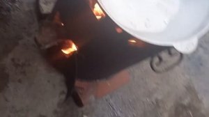 Как Прокалить Алюминевый Казан(Дома)