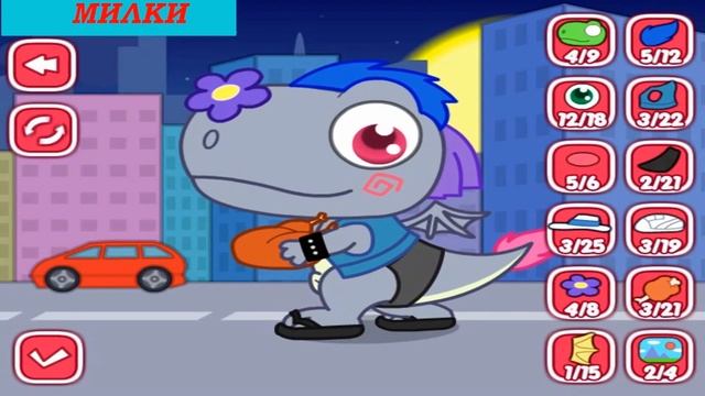 Happy dragon,Cartoons for children\ Веселый дракон ,мультики для детей и прохождение игры. смотреть онлайн