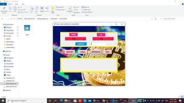 REAL TIME CURRENCY CONVERTER (HooHacks 2021) смотреть онлайн