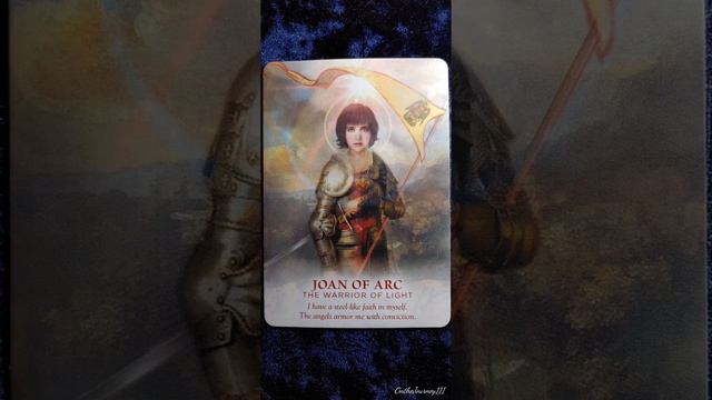 Joan of Arc ♀️The Warrior of Light ♀️ Divine Feminine Oracle card meaning смотреть онлайн