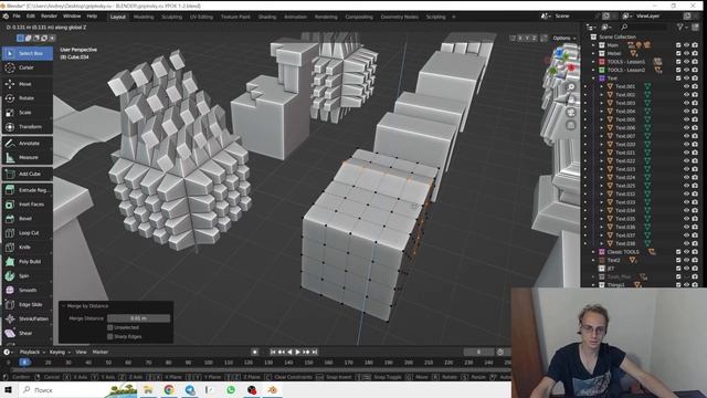 Учусь создавать 3D графику, давай со мной?) смотреть онлайн