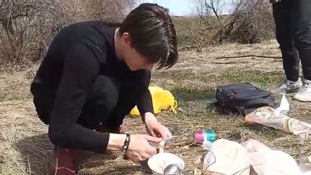 Кушаем суп на природе с...? Не добрый обед #2