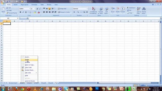 Lesson 04 Sheets - Microsoft Excel 2007 - Sahalsoftware смотреть онлайн
