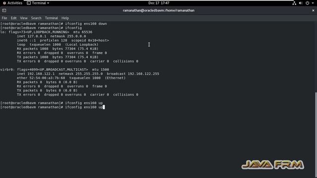 How to enable and disable nic using ifconfig and ip link commands in Oracle Linux 8 смотреть онлайн