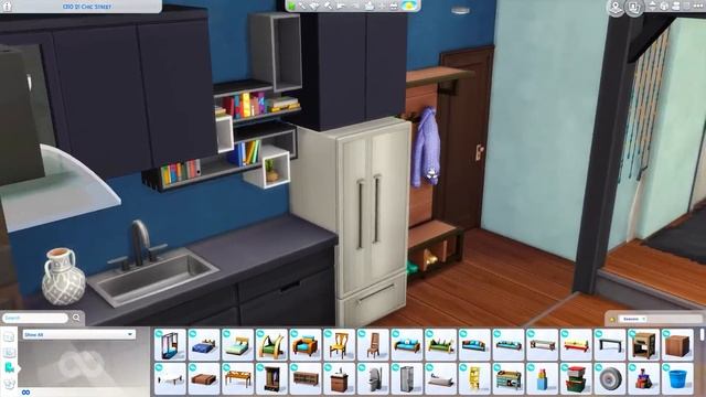 Trendy Split-Level Apartment // Sims 4 Speed Build смотреть онлайн