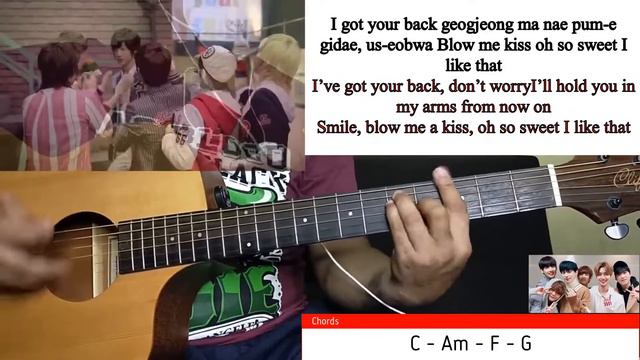 Boyfriend - Boyfriend (Guitar Cover With Chords & Lyrics) смотреть онлайн