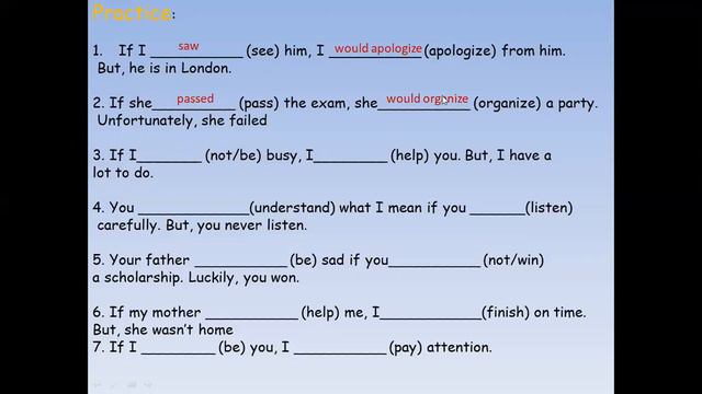 اللغة الانجليزية ٨/Grammar Part 3 If clause type 2 смотреть онлайн