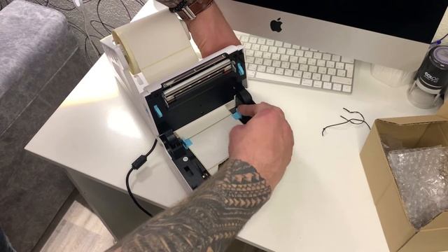 Термопринтер для этикеток -Честный обзор смотреть онлайн