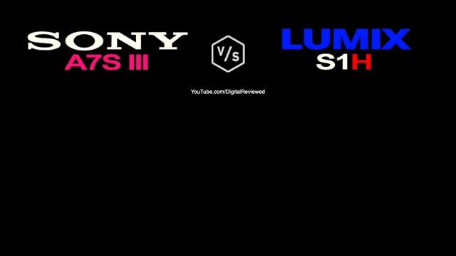 SONY Alpha A7S III Vs Panasonic LUMIX S1H