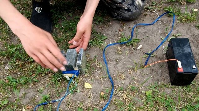 мощный магнит из трансформатора микроволновки смотреть онлайн