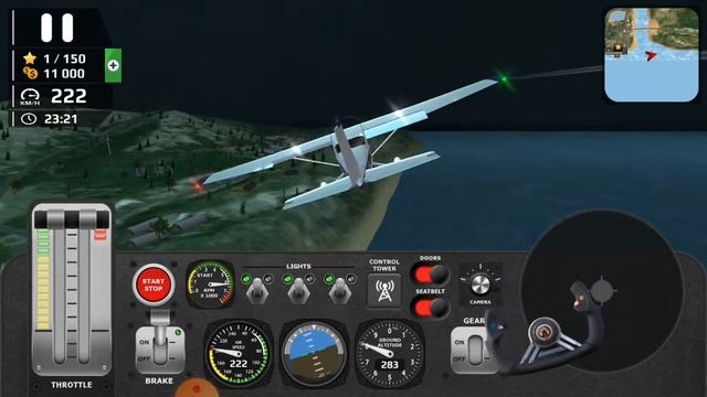 Air plane Simulator very good MOBILE game AFPSgame смотреть онлайн