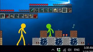 Озвучка Анимация Стикменов Майнкрафт