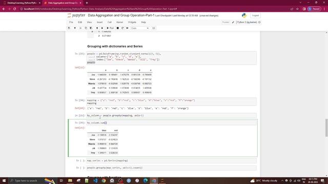 Tutorial 16 Data Aggregation and Group Operation Part 1 смотреть онлайн