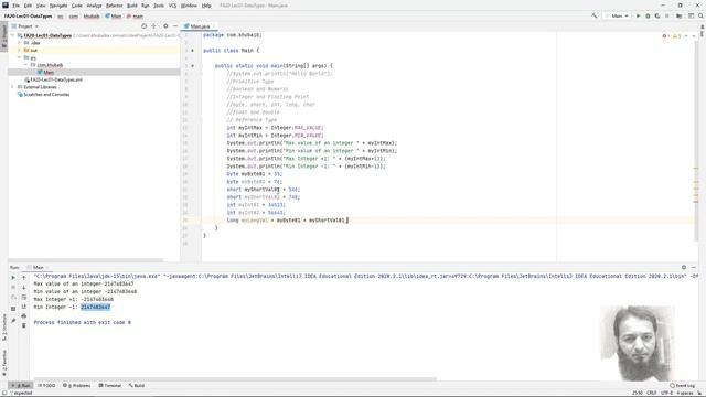 Lecture 01 - Java - Data Types and Scanner Class смотреть онлайн