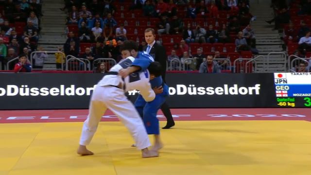 Naohisa Takato 高藤直寿 Dusseldorf Grand Slam 2020 Highlights смотреть онлайн