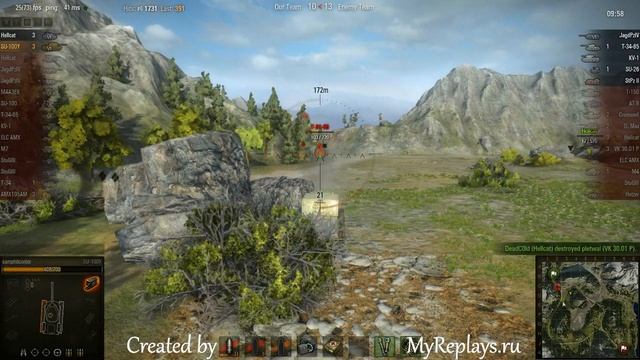 WOT: Mauntain Pass - SU-100Y - 7 frags - смотреть онлайн