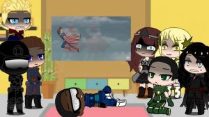 ||Gacha Club|| The Seven React to home lander vs Omi man || ⚠️ blood,swearing,gore,DEATH!!!.