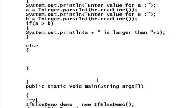 Java tutorial for beginners - 17 - if else example смотреть онлайн
