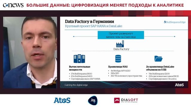 Решения Atos для больших данных: как цифровизация меняет подходы к аналитике смотреть онлайн