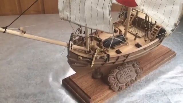 Каравелла PINTA Пинта модель корабля смотреть онлайн