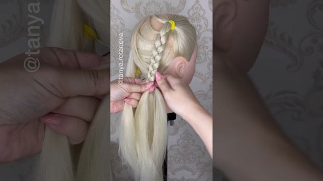 КРАСИВАЯ ПРИЧЕСКА ? ДЛЯ ДЕВОЧЕК В ШКОЛУ | BEAUTIFUL HAIRSTYLE TO SCHOOL смотреть онлайн