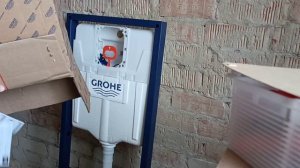 Распаковка — Инсталляция для унитаза GROHE Rapid SL 38772001