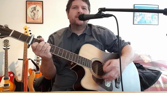 Kate Bush - Running up that hill - live - cover - guitare folk - acoustic guitar смотреть онлайн