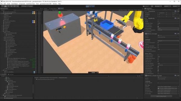 OPC UA Unity Interface Game4Automation